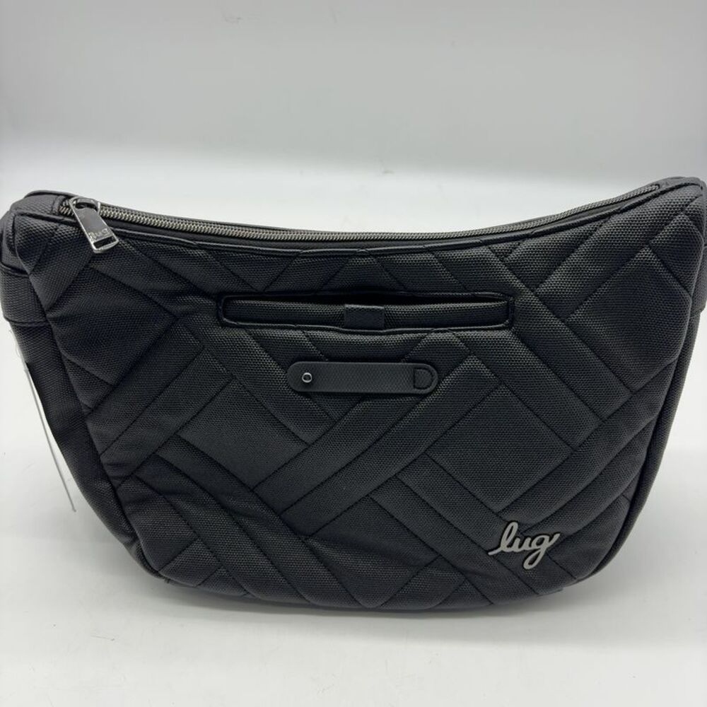 lug Messenger Bag in Black